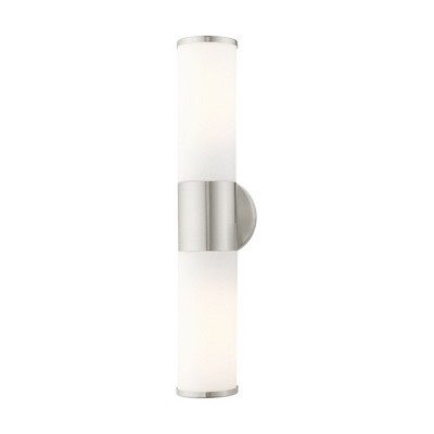 Livex Lighting Lindale 2 - Light Vanity in  Brushed Nickel