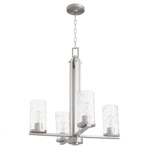 Quorum Lighting Steinway 4 - Light Chandelier in  Satin Nickel - 1 of 1