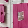 DONCO Twin Sweetheart Bunk Bed W/Pink Tent BUNKBED TWIN/TWIN White - 2 of 4