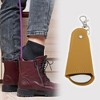 Unique Bargains Faux Leather Keychain Shoe Horn 1 Pc - 2 of 4