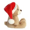 Aurora Medium My Beary 1st Christmas Precious Moments Festive Stuffed Animal Brown 12" - 3 of 4