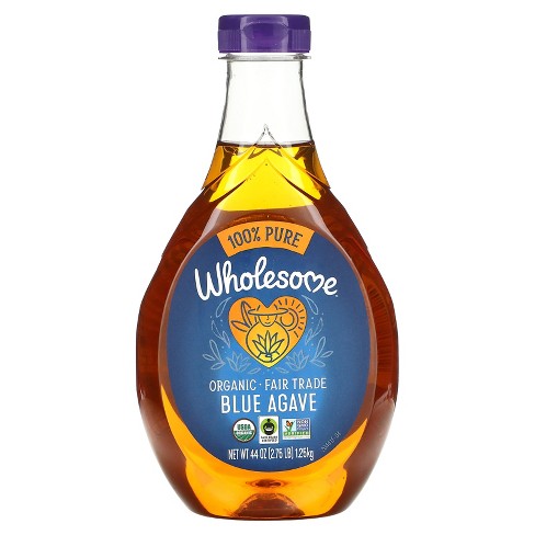 Wholesome Sweeteners Organic Blue Agave, 44 Oz (1.25 Kg) : Target