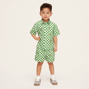 Toddler Gingham 2pc Top and Bottom Set - kate spade new york x Target Green/White - 1 of 4