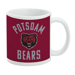 State University of New York at Potsdam Bears Logo Ceramic Coffee Mug Novelty Gift Mugs for Coffee Tea and Hot Drinks 11oz White - 1 of 4