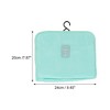 Unique Bargains Foldable Hanging Twill Makeup Bag 1 Pc - 2 of 4