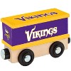 MasterPieces Wood Train Box Car - NFL Minnesota Vikings - 2 of 4