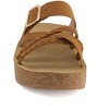Andrea Women's Footbed Wedge Sandals with buckle 61751 - 4 of 4