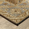 Oriental Weavers Naples 1441X Brown / Grey Indoor /Outdoor Area Rug - 6'7" x 9'4" - 2 of 4
