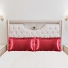 PiccoCasa Envelope Closure Satin Ruffled Pillowcase 2 Pcs - 3 of 3