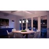 Urban Ambiance Luxury Minimalist Chandelier,  8.75"H x 40"W,  Brushed Nickel Finish, UHP3130 - 2 of 4