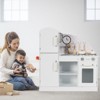 Infans Kids Kitchen Playset Pretend Play Cooking Set w/Vivid Faucet & Telephone - 3 of 4