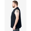 Boulder Creek by KingSize Men's Big & Tall Heavyweight Pocket Muscle Tee - 4 of 4