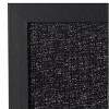 MasterVision Black Fabric Bulletin Board 18 Inches x 24 Inches Black MDF Frame - 4 of 4