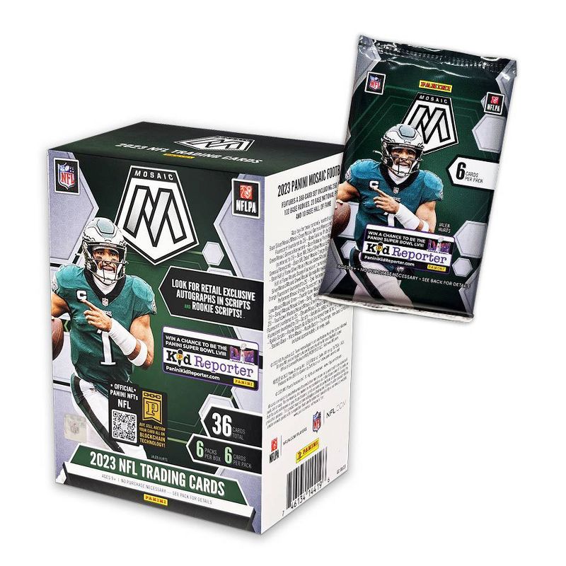 2023 NFL Panini Mosaic Football Trading Card Blaster Box, 2 of 4