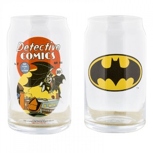 Adult Batman Comic Art and Logo 2-Pack Glass Set - 1 of 3