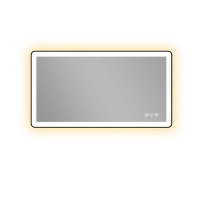 Black Framed Led Bathroom Mirror