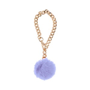 Unique Bargains Furry Ball Cup Chain Water Cup Pendant 1 Pc - 1 of 4
