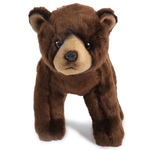 Bearington Grizby The Brown Bear 13 Inches Tall, Realistic Plush Ultra-Soft Stuffed Animal Toy - 1 of 4