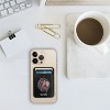 OTM Essentials Black Leather Wallet Sleeve MagSafe Compatible - 2 of 4