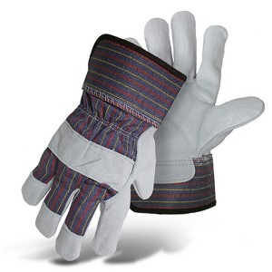 Boss Men's Indoor/Outdoor Work Gloves Pearl Gray L 3 pair - 1 of 1