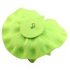 Unique Bargains Aquarium Garden Pond Floating Lotus Decoration for Betta Tank Orange Green - 2 of 3