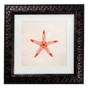 Trademark Fine Art - Emel Tunaboylu  Sea Star Matted Framed Art - 1 of 4