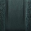 SEVOBAL Bath Towel and Washcloth Sets Ultra Soft 100 Percent Cotton Absorbent Towels for Bathroom Use, Dark Green, 18"*12.01"*6.25" - 2 of 4