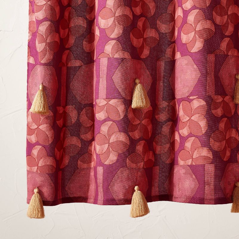 Seasons Go Round Shower Curtain with Tassels - Opalhouse&#8482; designed by Jungalow&#8482;, 5 of 6