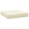 vidaXL Pallet Cushion Cream 23.6"x23.6"x2.4" Oxford Fabric - 2 of 4