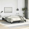Bed Frame Black Faux leather, plywood, engineered wood Full - 4 of 4