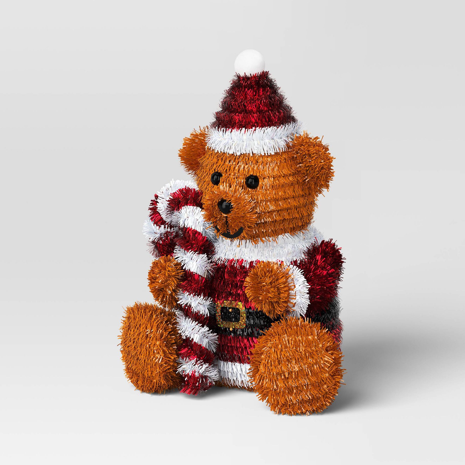 Christmas Tinsel Teddy Bear - Wondershop™