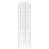 vidaXL Gabion Planter Silver Steel wire 102.4 x 15.7 x 15.7 in - 4 of 4
