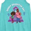 Girls' - Karma's World - Daddy Daughter Day Graphic Sleeveless Aline Dress - 2 of 3
