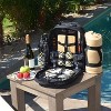 Picnic at Ascot Two Person Picnic Backpack with Soft Sided Cooler &  Blanket - 4 of 4