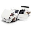 1971 Nissan Skyline 2000GT-R RHD (Right Hand Drive) White with Gold Graphics "JDM Tuners" 1/24 Diecast Model Car by Jada - 2 of 4