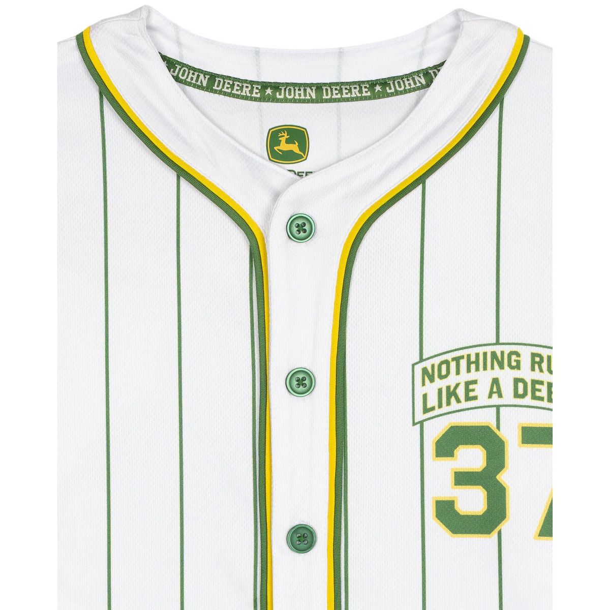 John Deere Toddler Boys' Baseball Button Front Shirt - thumbnail 5