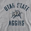 Utah State University Official Utah Aggies Logo Adult Pull-Over Hoodie - 2 of 4
