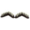 Department 56 Accessory 0.5 Inch Row Of Skulls Curved Halloween Hedge Corner Village Accessories - 3 of 3
