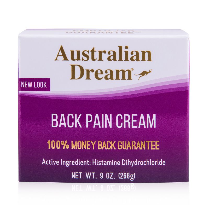 Australian Dream Back Pain Cream - For Neck, Body, Muscle Aches, or Back Pain, 1 of 6