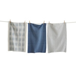 Tag Sonoma Blue Dishtowel Set - Kitchen Textiles, Everyday Use, Machine Washable, 26 x 18 Inches, Soft and Absorbent - 1 of 1