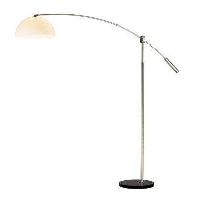 90" Outreach Arc Lamp Silver - Adesso