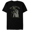 Seven Times Six Star Wars T-Shirt Men's Yoda Best Dad Ever Graphic Short Sleeve Tee - 2 of 4