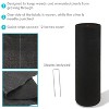Sunnydaze UV Resistant Landscape Fabric Weed Barrier Fabric with 70 Landscape Staples, 4-Foot Wide x 300-Foot Long, Black - 2 of 4