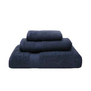 Contemporary Quick-Drying Zero-Twist Cotton 3-Piece Towel Set by Blue Nile Mills - 1 of 1