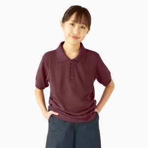 Dickies Kids' Piqué Short Sleeve Polo, 4-20 - 1 of 2