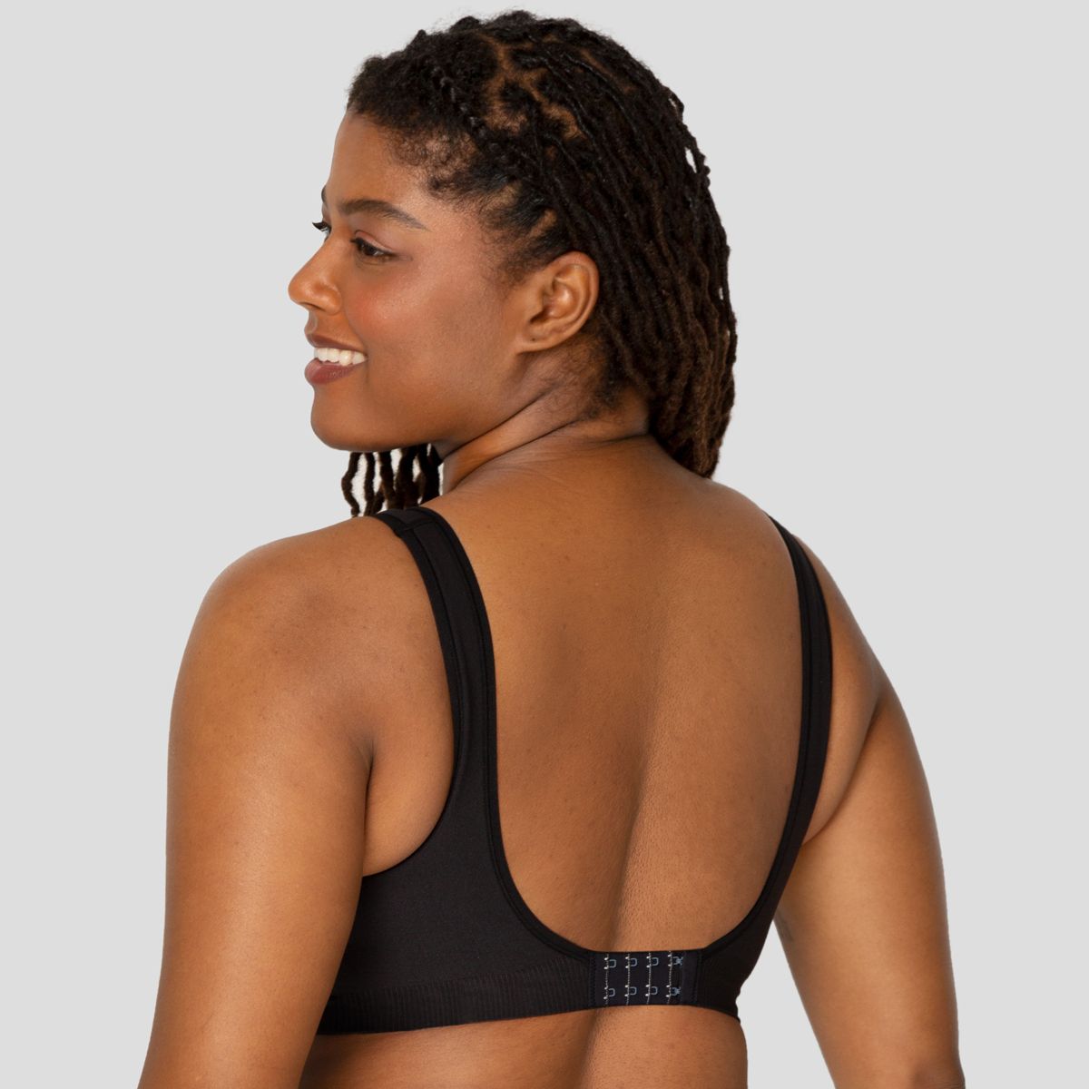 Fruit of the Loom Women's Everyday Smooth Wireless Full Coverage Shaper Bralette - thumbnail 4