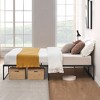 Metal Platform Bed Frame, Heavy Duty Strong Support Slat Full Size Bed, No Box Spring Needed, Under Bed Storage - 4 of 4