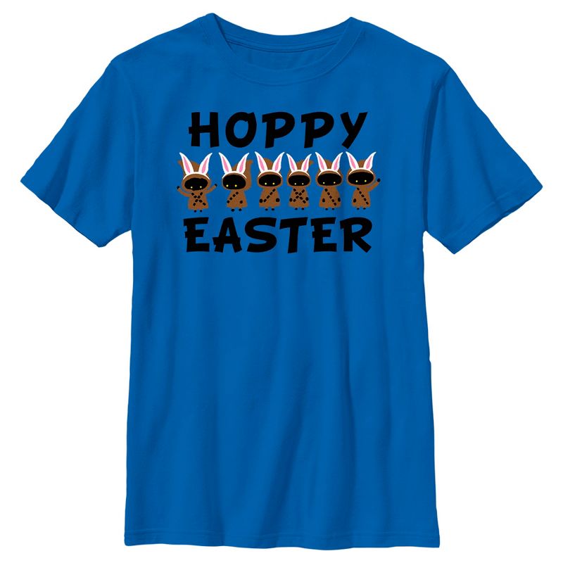 Boy's Star Wars Hoppy Easter From The Jawas T-Shirt, 1 of 6