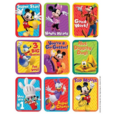 Eureka Motivational Giant Sticker Mickey Mouse Clubhouse 36/Pack (EU-650032)