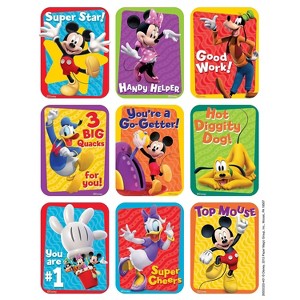 Eureka Motivational Giant Sticker Mickey Mouse Clubhouse 36/Pack (EU-650032) - 1 of 1